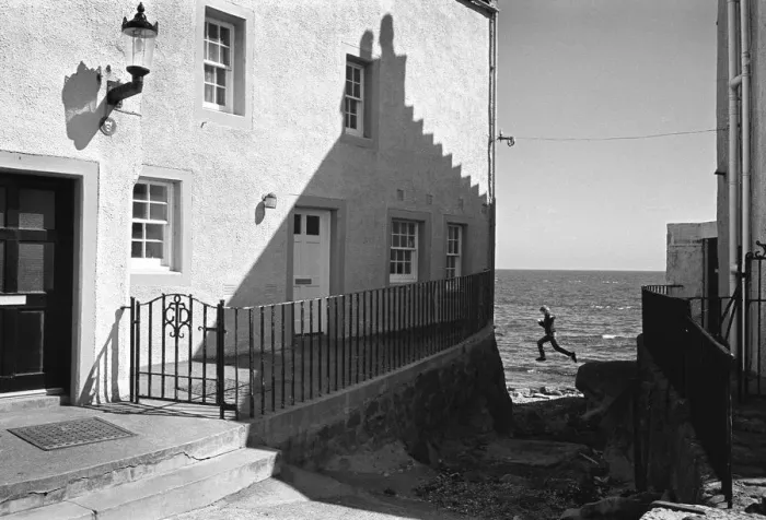 Framed Print : Leaping boy Pittenweem, Fife Framed Print : Leaping boy Pittenweem, Fife