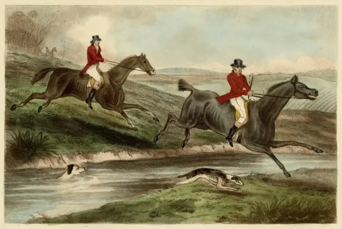 Framed Print : Leaping a Brook Framed Print : Leaping a Brook