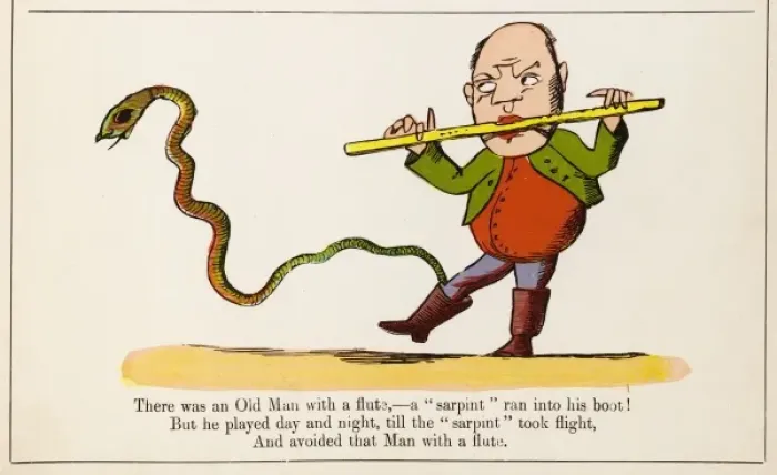 Framed Print : Lear / Nonsense / Flute Framed Print : Lear / Nonsense / Flute