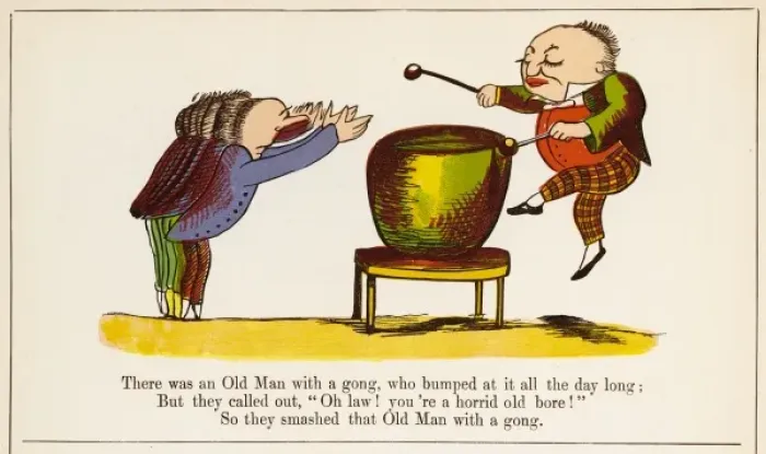 Framed Print : Lear / Nonsense / Gong Framed Print : Lear / Nonsense / Gong