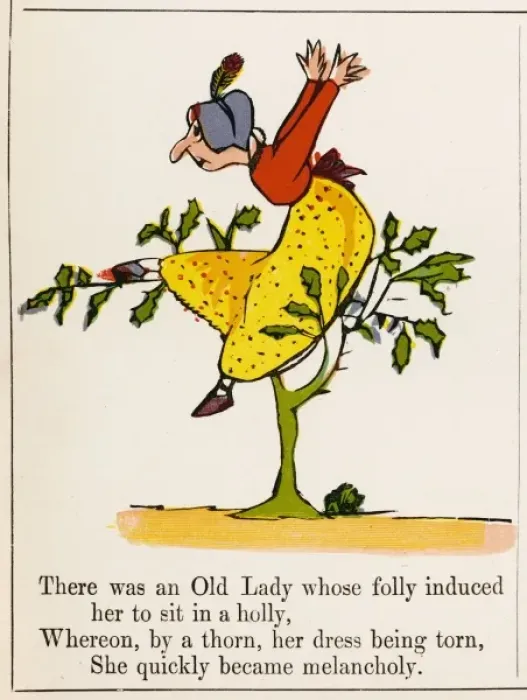 Framed Print : Lear / Nonsense / Lady / Bush Framed Print : Lear / Nonsense / Lady / Bush