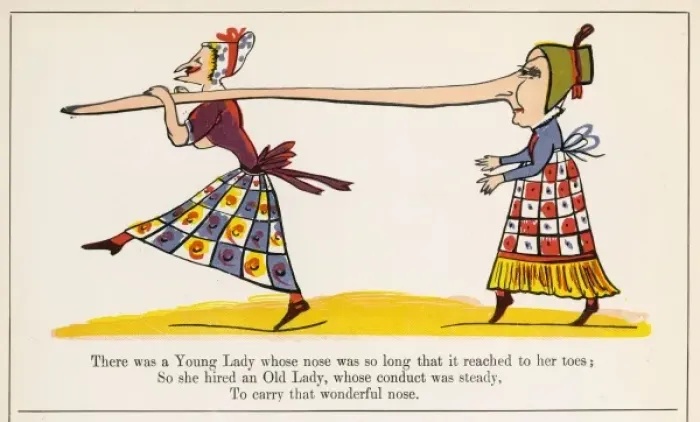 Framed Print : Lear / Nonsense / Nose Framed Print : Lear / Nonsense / Nose