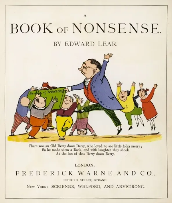Framed Print : Lear / Nonsense / Title Page Framed Print : Lear / Nonsense / Title Page