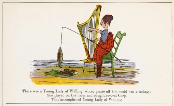 Framed Print : Lear / Nonsense / Welling Framed Print : Lear / Nonsense / Welling