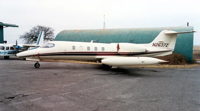 Framed Print : Learjet 35 N2637Z Framed Print : Learjet 35 N2637Z