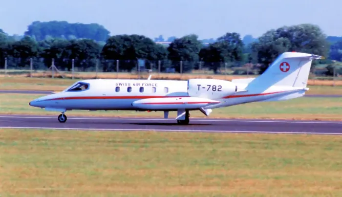 Framed Print : Learjet 35A T-782 Framed Print : Learjet 35A T-782