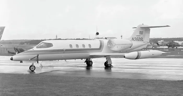 Framed Print : Learjet 36 N362GL Framed Print : Learjet 36 N362GL