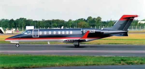 Learjet 45 G-ZXZX Print, Farnborough Air Show 2004. Art Prints