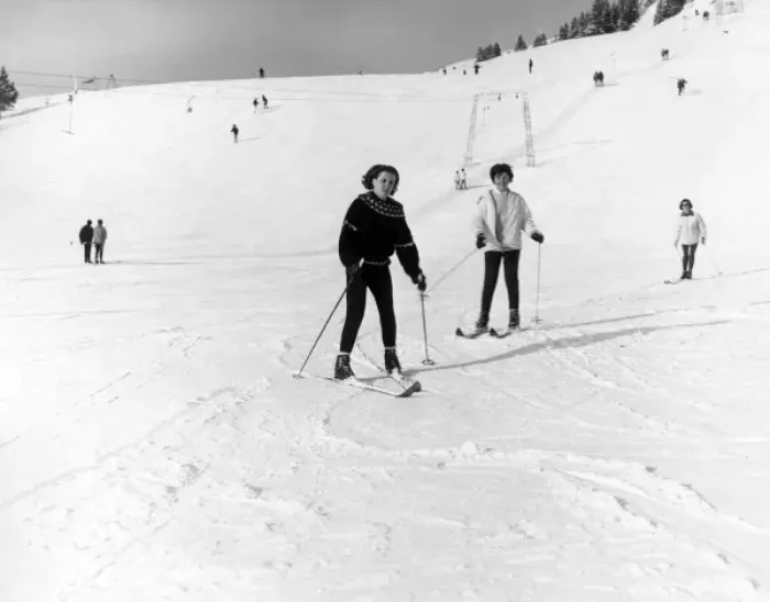 Framed Print : Learning to Ski Framed Print : Learning to Ski