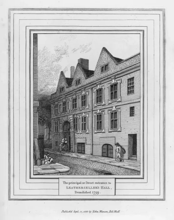 Framed Print : Leathersellers Hall Framed Print : Leathersellers Hall