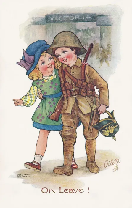 Framed Print : On leave. Young soldier returns home on leave Framed Print : On leave. Young soldier returns home on leave