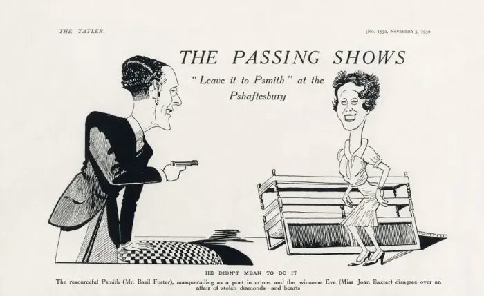 Framed Print : Leave it to Psmith - stage adaptation Framed Print : Leave it to Psmith - stage adaptation