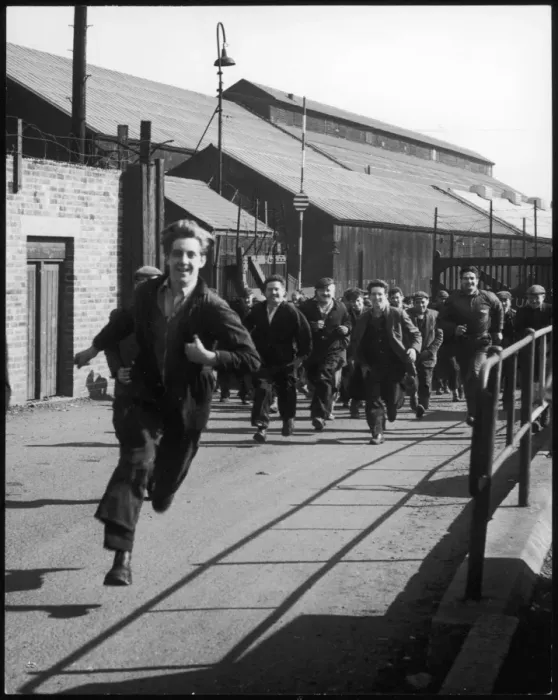 Framed Print : Leaving Factory at Run Framed Print : Leaving Factory at Run