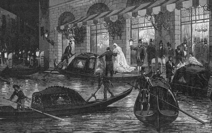 Framed Print : Leaving LA Fenice, Venice Framed Print : Leaving LA Fenice, Venice