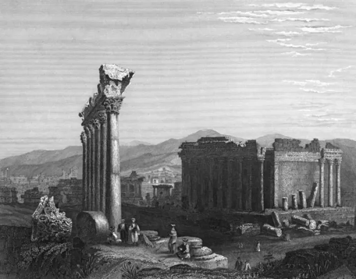 Framed Print : Lebanon Baalbek Framed Print : Lebanon Baalbek