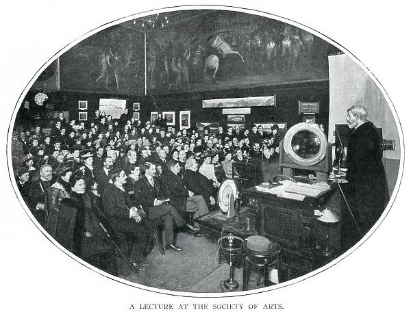 Lecture at the Society of Arts 1900