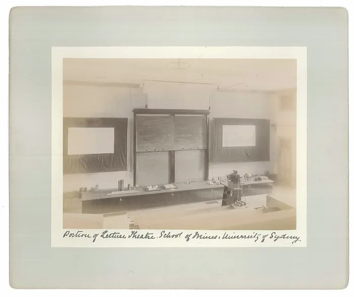 Framed Print : Lecture theatre, the New School of Mines, Sydney University Framed Print : Lecture theatre, the New School of Mines, Sydney University
