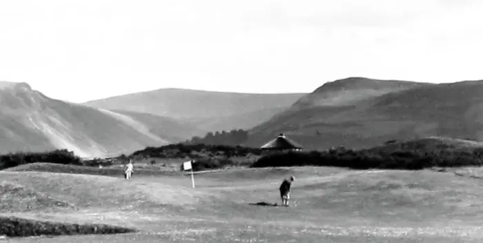 Framed Print : The Leddy's Ain, 6th hole of Queen's Course, Gleneagles GC Framed Print : The Leddy's Ain, 6th hole of Queen's Course, Gleneagles GC