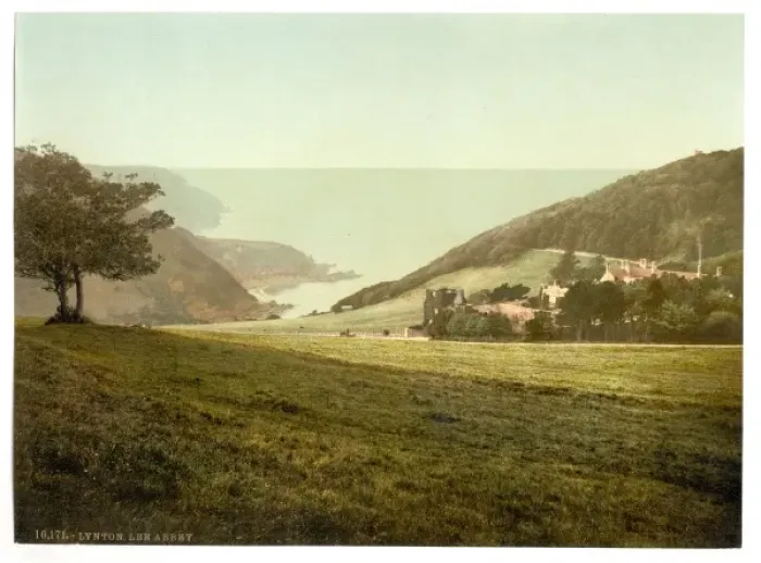 Framed Print : Lee Abbey, Lynton and Lynmouth, England Framed Print : Lee Abbey, Lynton and Lynmouth, England