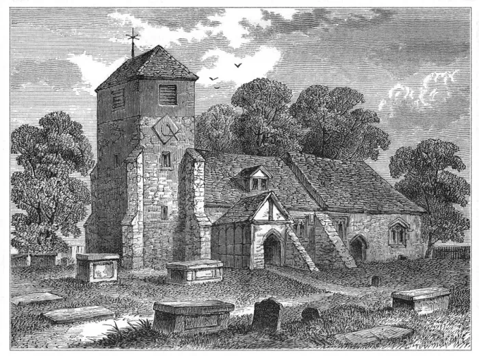 Framed Print : Lee Church Framed Print : Lee Church