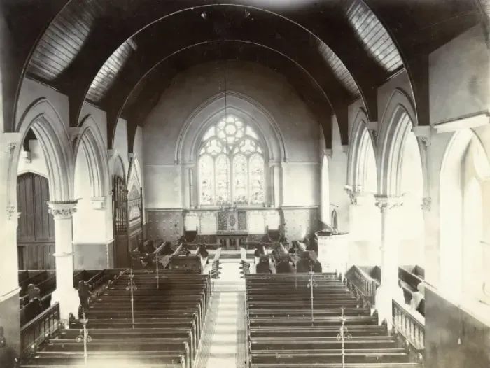 Framed Print : Lee Church Interior Framed Print : Lee Church Interior