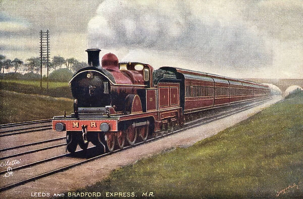 Leeds and Bradford express train, Midland Railway