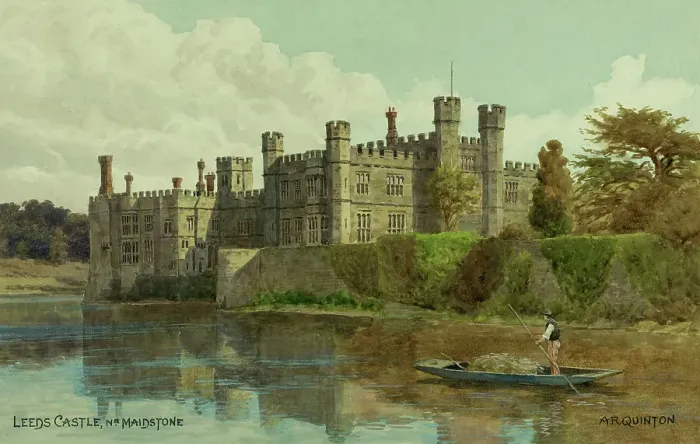 Framed Print : Leeds Castle, near Maidstone, Kent Framed Print : Leeds Castle, near Maidstone, Kent