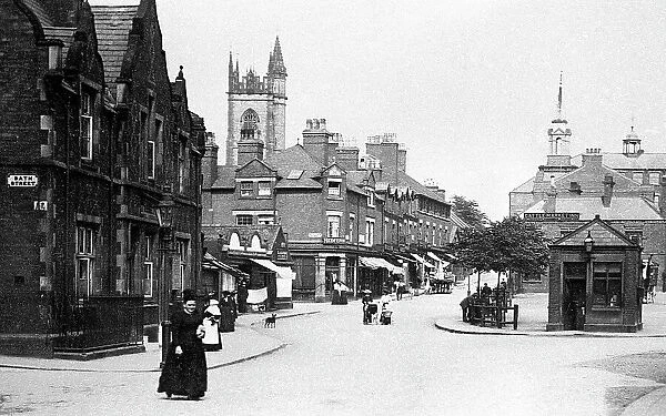 Leek Bath Street Cawdrey Buildings early 1900s