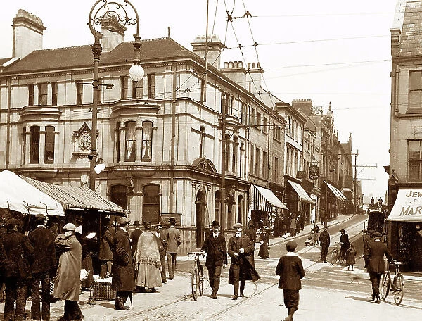 Leeming Street, Mansfield early 1900's