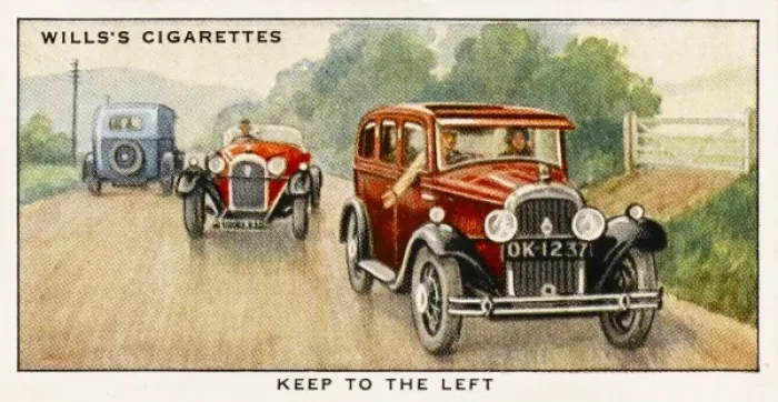 Framed Print : Keep to the Left Framed Print : Keep to the Left