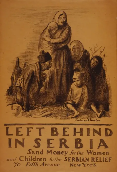 Framed Print : Left behind in Serbia - Send money for the women and childre Framed Print : Left behind in Serbia - Send money for the women and childre