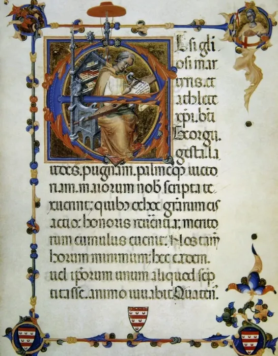 Framed Print : Legend and craft of Saint George. Represented as medieval co Framed Print : Legend and craft of Saint George. Represented as medieval co