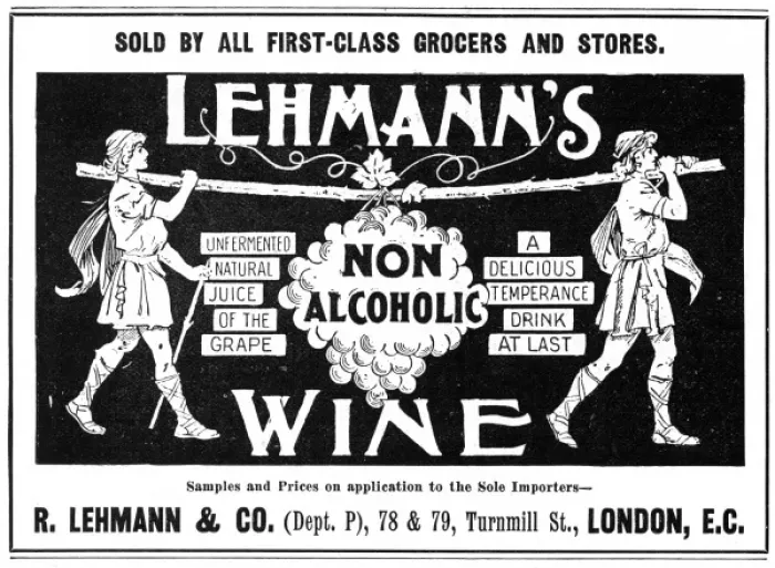 Framed Print : Lehmanns Wine advertisement Framed Print : Lehmanns Wine advertisement