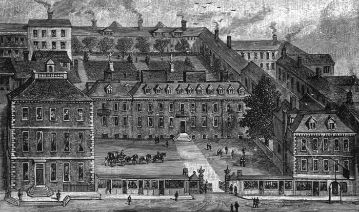 Framed Print : Leicester House Framed Print : Leicester House