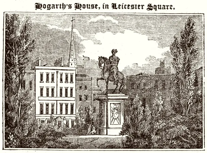 Framed Print : Leicester Square Framed Print : Leicester Square