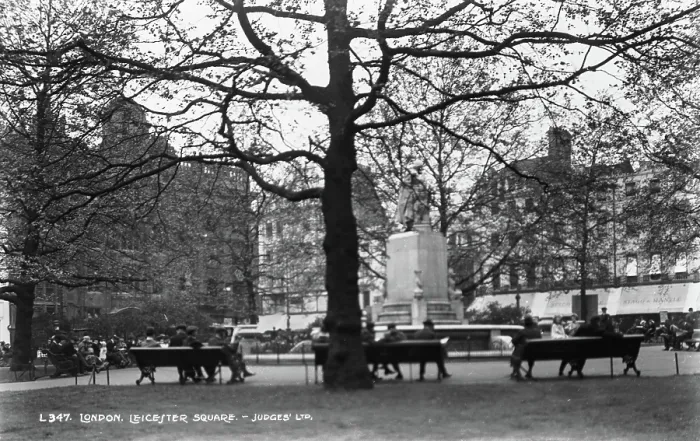 Framed Print : Leicester Square in London Framed Print : Leicester Square in London