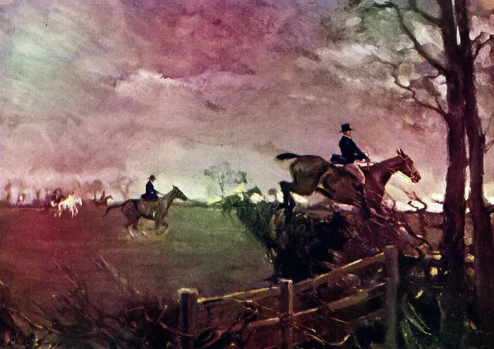 Framed Print : Leicestershire Hunt Framed Print : Leicestershire Hunt