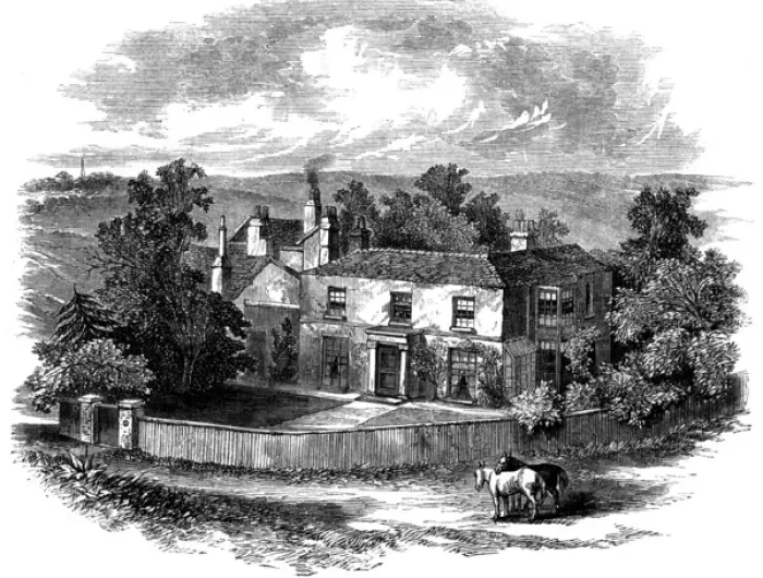 Framed Print : Leigh Hunt / Hampstead Framed Print : Leigh Hunt / Hampstead
