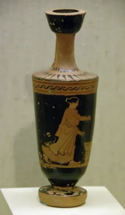 Framed Print : Lekythos red-figure. 475-450 B. C. Greece Framed Print : Lekythos red-figure. 475-450 B. C. Greece