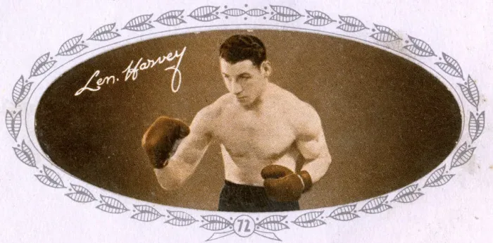 Framed Print : Len Harvey - Cornish Boxer Framed Print : Len Harvey - Cornish Boxer