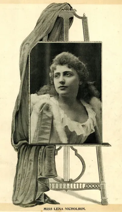 Framed Print : Lena Nicholson, actress Framed Print : Lena Nicholson, actress