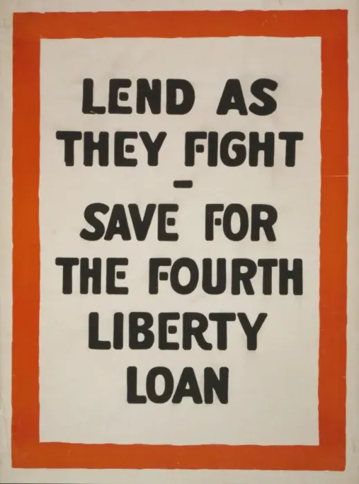 Framed Print : Lend as they fight - Save for the fourth Liberty Loan Framed Print : Lend as they fight - Save for the fourth Liberty Loan