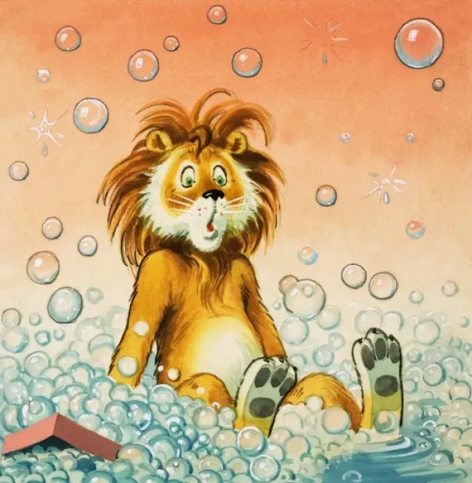 Framed Print : Leo the Friendly Lion Framed Print : Leo the Friendly Lion