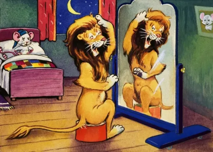 Framed Print : Leo the Friendly Lion Framed Print : Leo the Friendly Lion