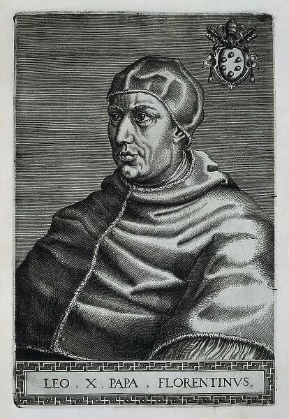 LEO X (1475-1521). Pope (1513-1521). Giovanni