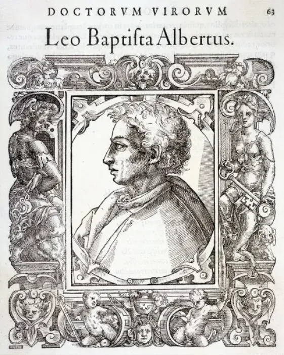 Framed Print : Leon Battista Alberti Framed Print : Leon Battista Alberti
