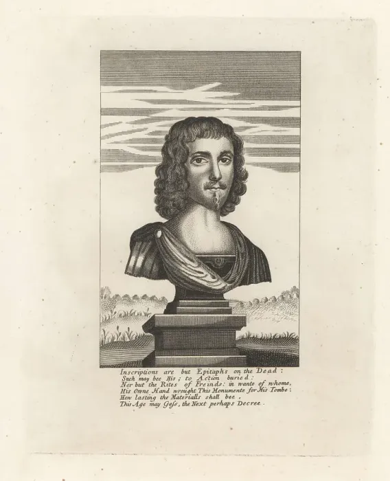 Framed Print : Leonard Willan, English writer and poet, fl. 1648-1670 Framed Print : Leonard Willan, English writer and poet, fl. 1648-1670