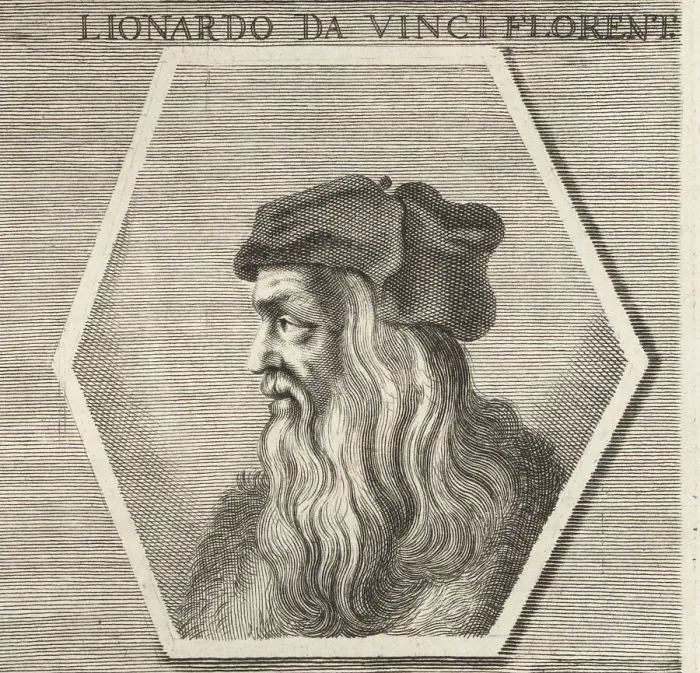 Framed Print : Leonardo da Vinci, Italian painter and polymath, 1452-1519
