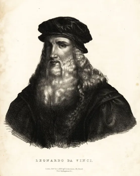 Framed Print : Leonardo da Vinci, Italian Renaissance artist Framed Print : Leonardo da Vinci, Italian Renaissance artist