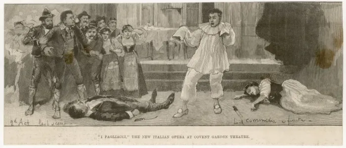 Framed Print : Leoncavallo / I Pagliacci Framed Print : Leoncavallo / I Pagliacci